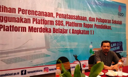 Workshop guru tentang Platform Merdeka Mengajar